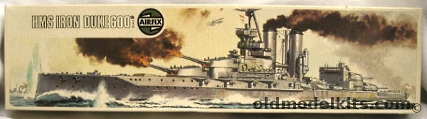 Airfix 1/600 HMS Iron Duke Battleship, 04210-7 plastic model kit